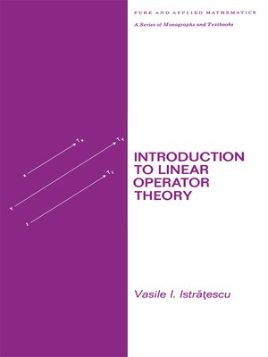 cover image of Introduction to Linear Operator Theory